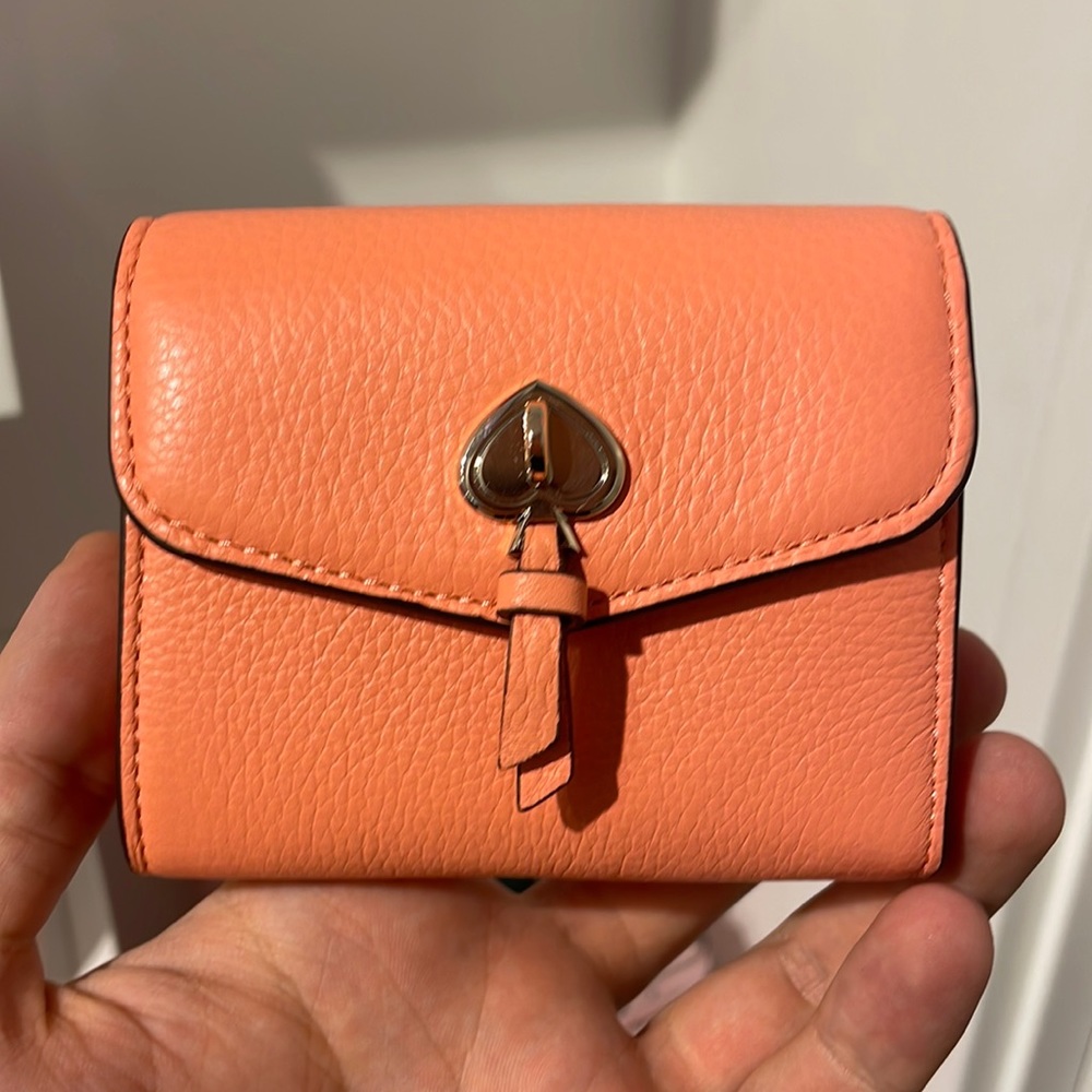 Kate Spade peach color women wallet